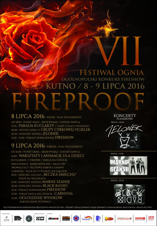 Miasto w ogniu! VII Festiwal Ognia Fireproof - Zdjęcie główne
