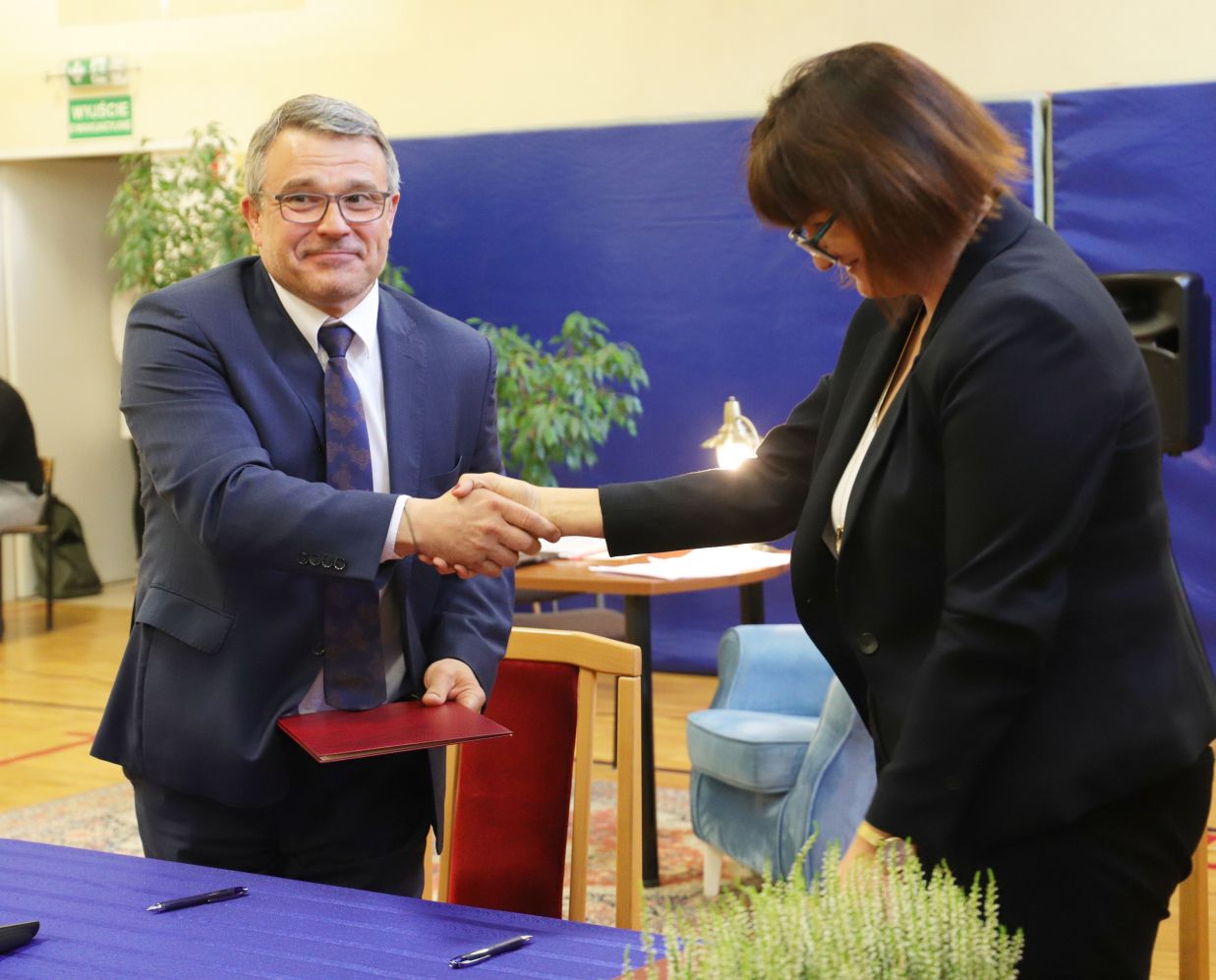 Kutnowski szpital podpisał porozumienie o współpracy z jedną ze szkół średnich