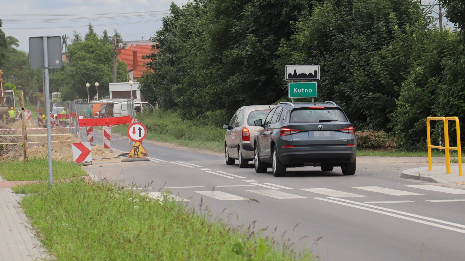 Planuje się, by inwestycja na Skłodowskiej w Kutnie ruszyła jesienią (zdjęcie wykonane 22 lipca br.)