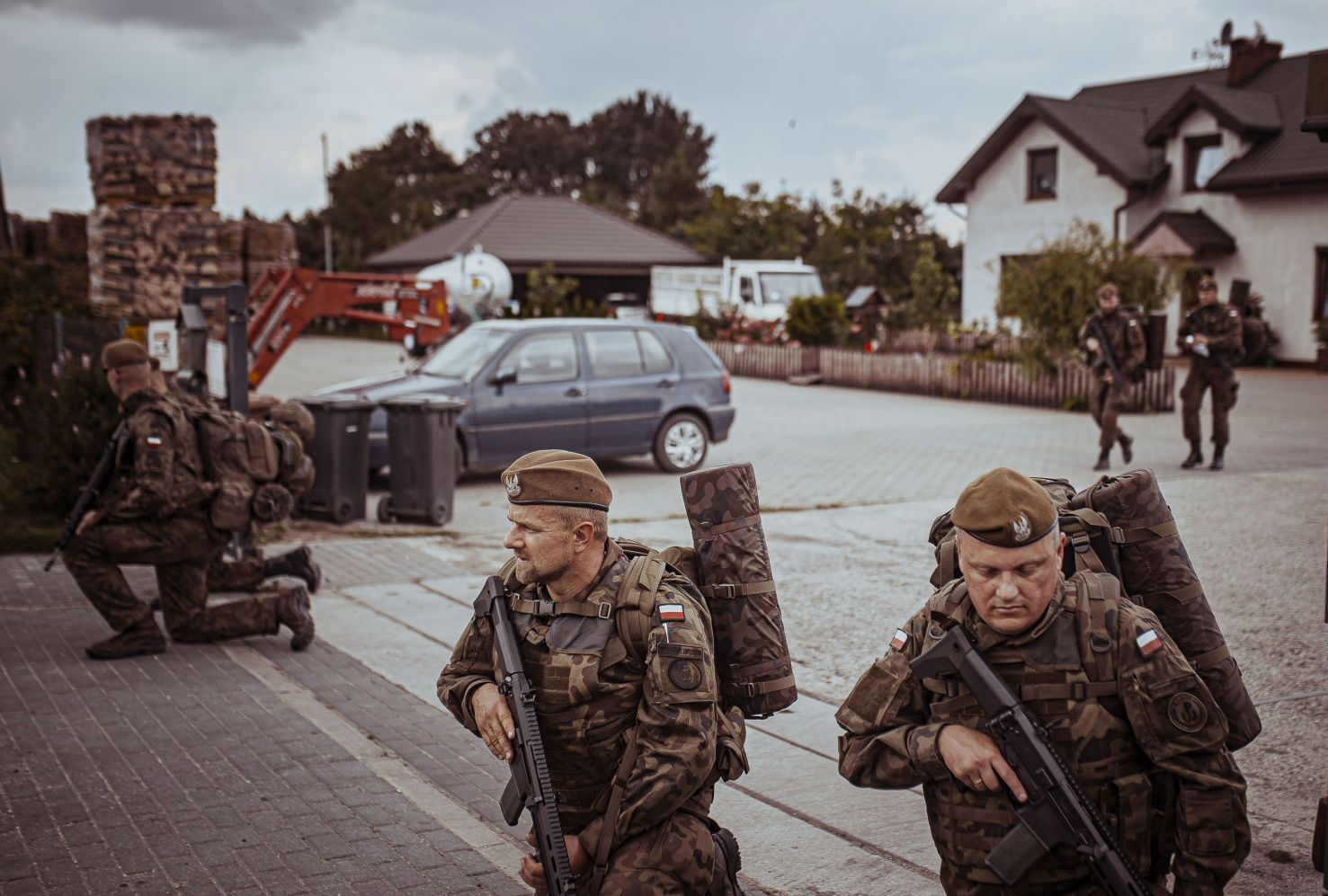 Na ulach Kutna pojawili się Żołnierze Wojsk Obrony Terytorialnej