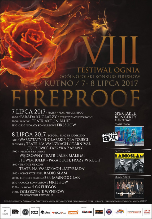 VIII Ogólnopolski Festiwal Ognia Fireproof - Zdjęcie główne