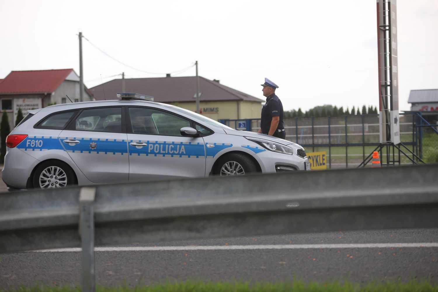 Sprawcą wypadku z udziałem młodego motocyklisty pod Kutnem był nietrzeźwy 40-latek