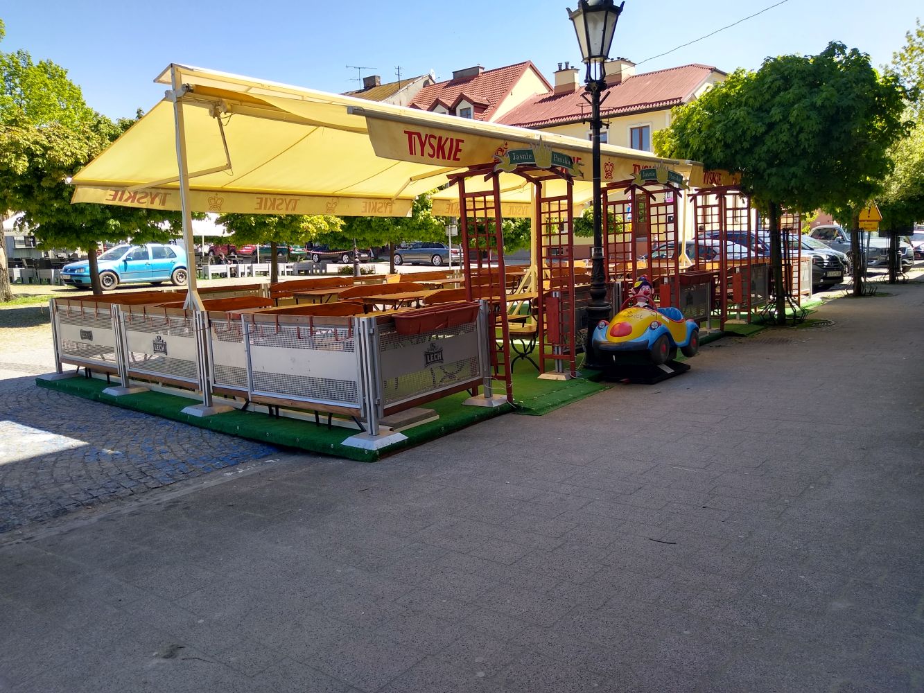 W centrum Kutna pojawiają się pierwsze ogródki gastronomiczne