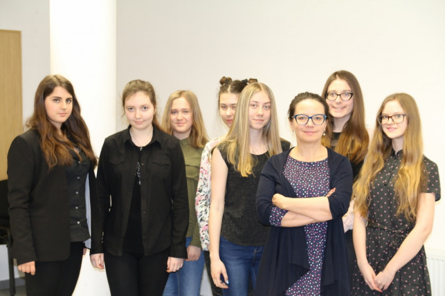 Reporterka spotkała się z młodymi dziennikarkami - Zdjęcie główne