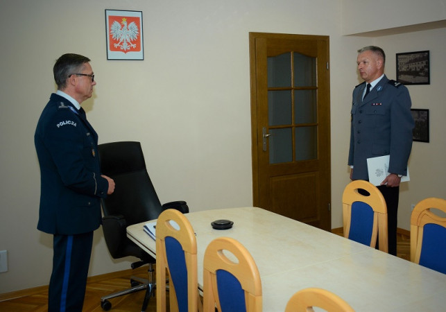Komendant policji odwołany! Nowym szefem KPP Kutno został... - Zdjęcie główne