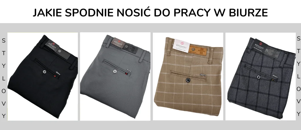 Jakie spodnie nosić do pracy w biurze? Poradnik nowoczesnego i modnego faceta! - Zdjęcie główne