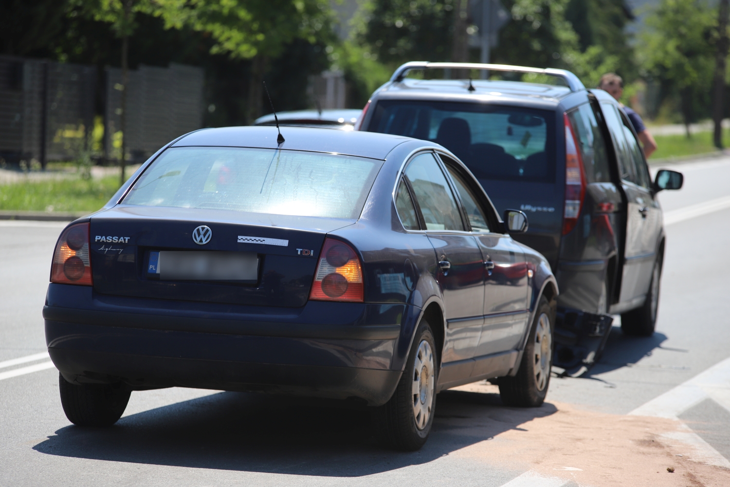 To kolejne w ostatnich dniach zdarzenie drogowe na ul. Łęczyckiej