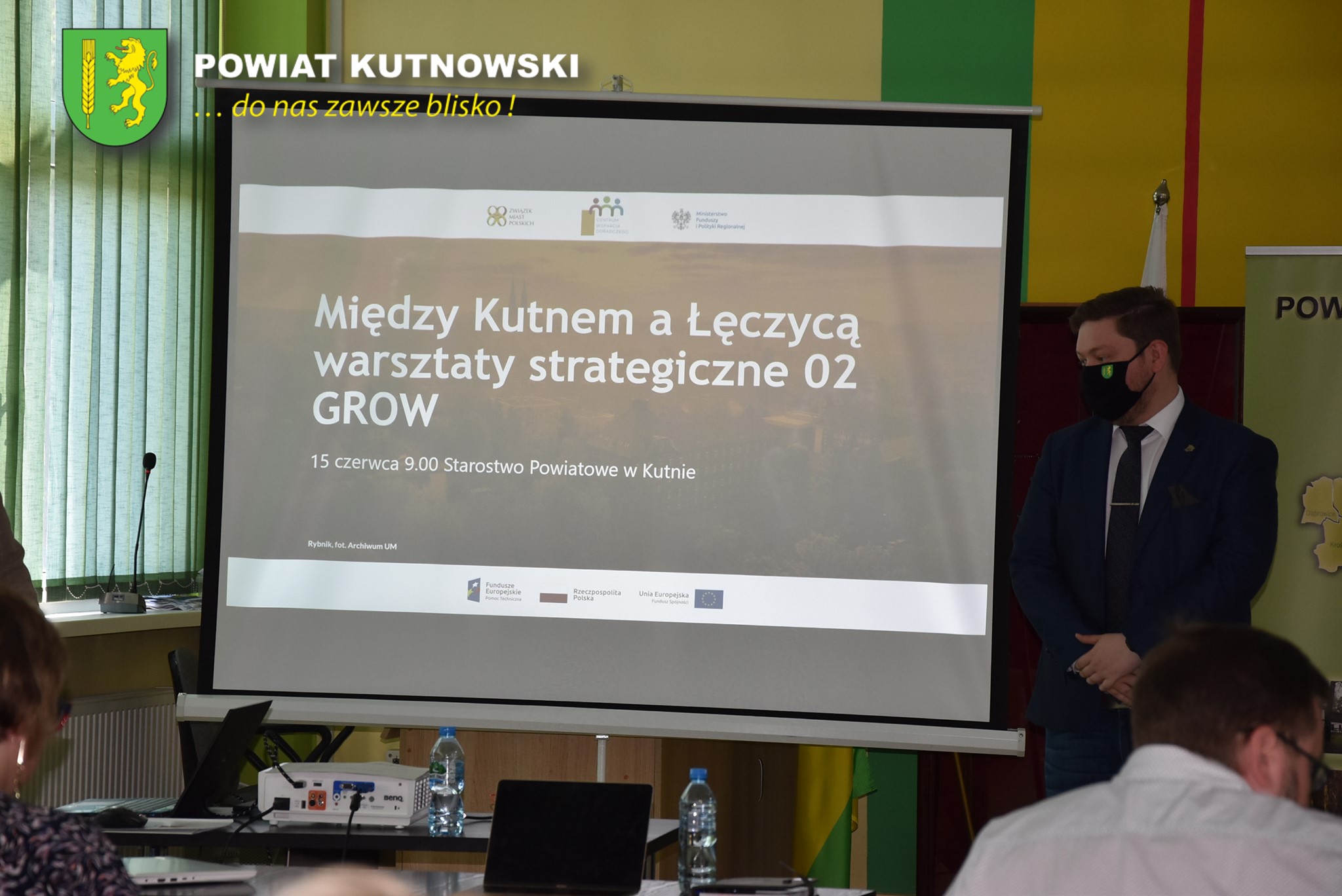 W Starostwie Powiatowym w Kutnie odbyło się spotkanie Rady Partnerstwa "Między Kutnem a Łęczycą"