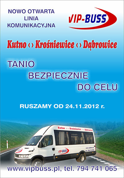 Nowa Linia "Vip-Buss" - Zdjęcie główne