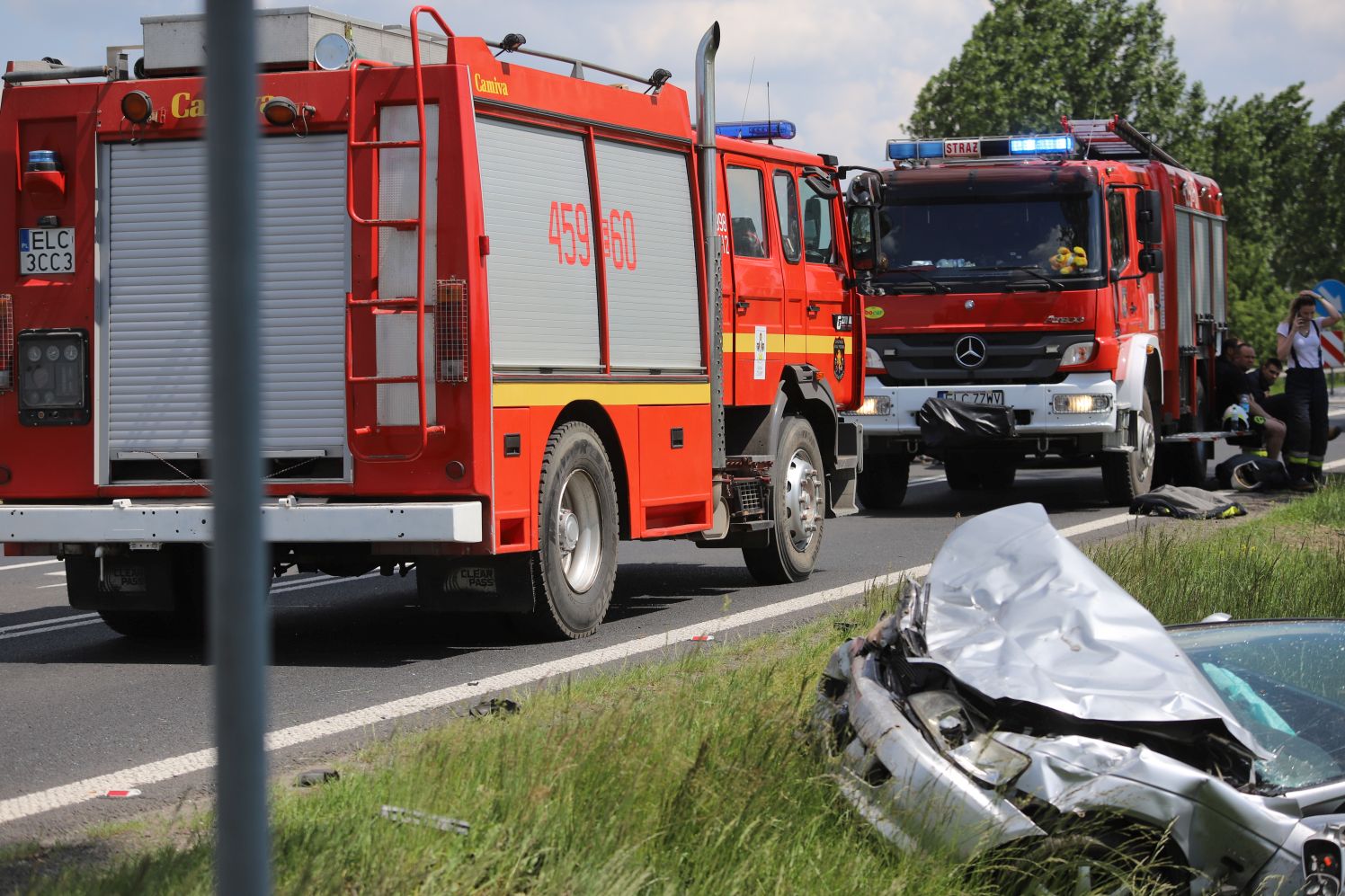 Dwie osoby zginęły w wypadku na DK 92 między Kutnem a Łowiczem