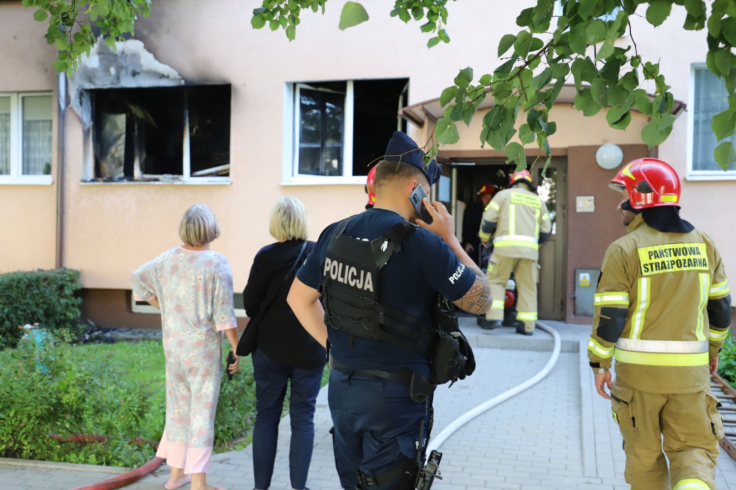 Urząd Miasta pomoże rodzinie, której mieszkanie doszczętnie spłonęło w pożarze przy Wybickiego 