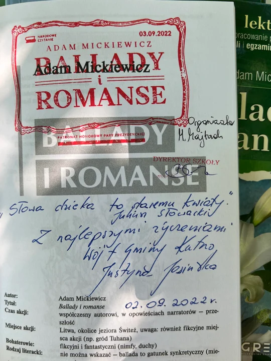 Narodowe Czytanie w SP we Wroczynach