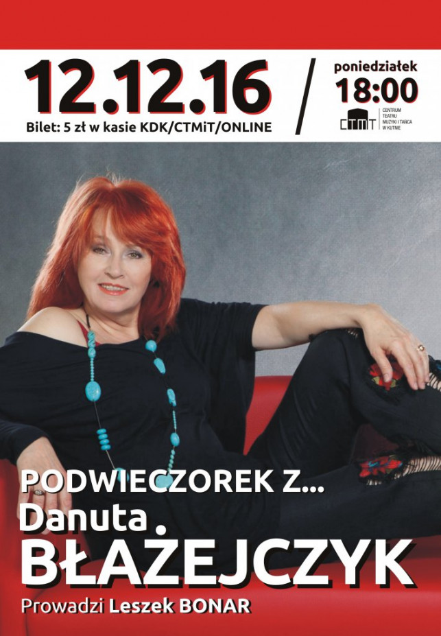 Podwieczorek z... Danutą Blażejczyk - Zdjęcie główne