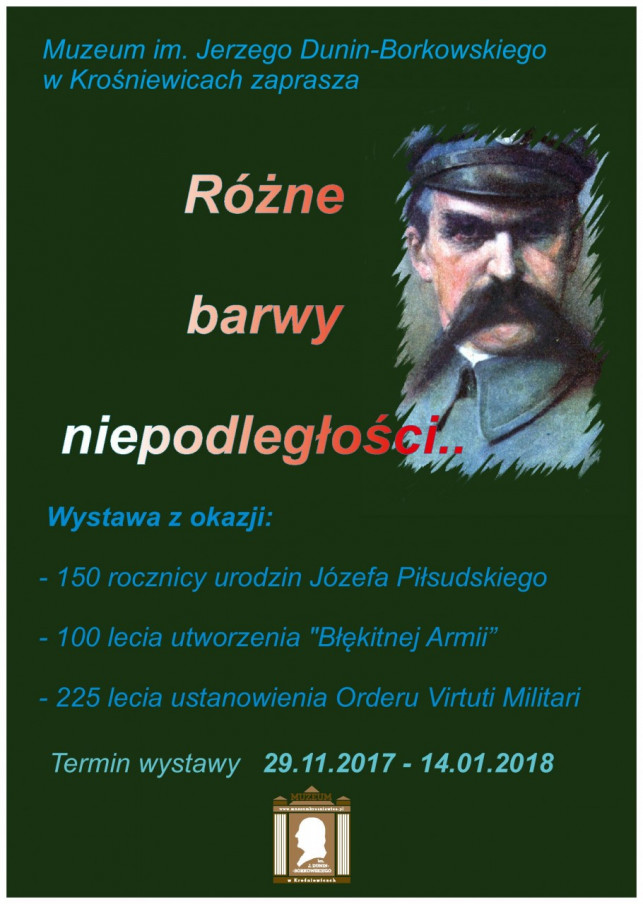 Wystawa "Różne barwy niepodległości" w Krośniewicach - Zdjęcie główne