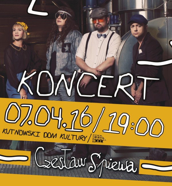 Koncert zespołu Czesław Śpiewa - Zdjęcie główne