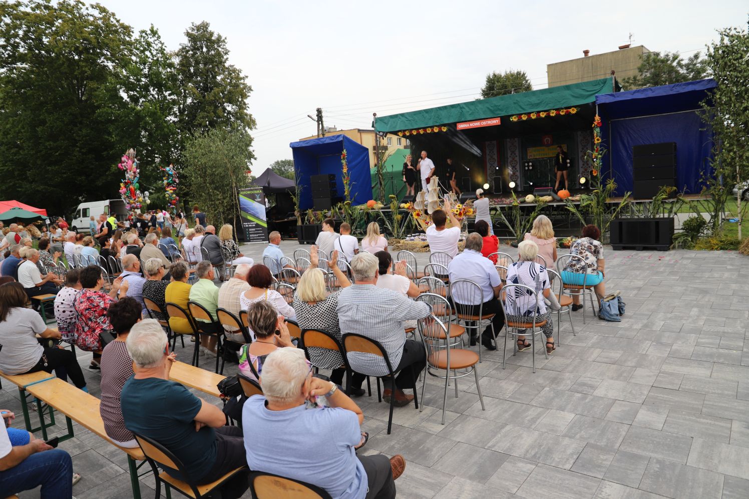 Kolejne dożynki pod Kutnem, czyli gorący wieczór w Nowych Ostrowach