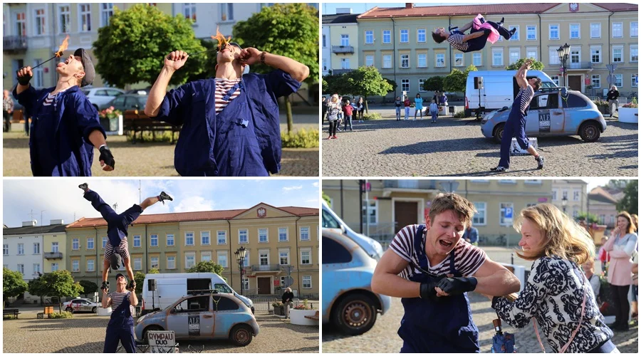 Widowiskowe akrobacje, dobry humor i sporo więcej. Wielkie show w centrum Kutna! [ZDJĘCIA] - Zdjęcie główne