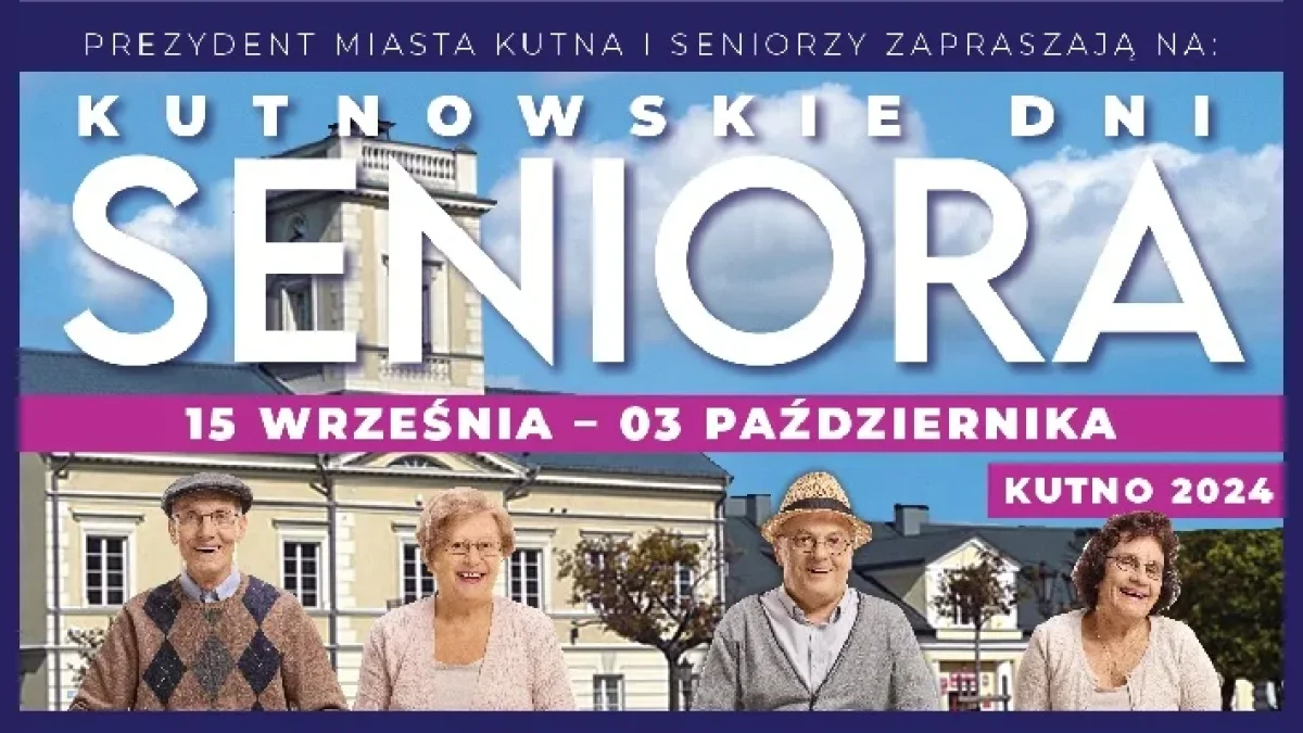 Program Kutnowskich Dni Seniora - Zdjęcie główne