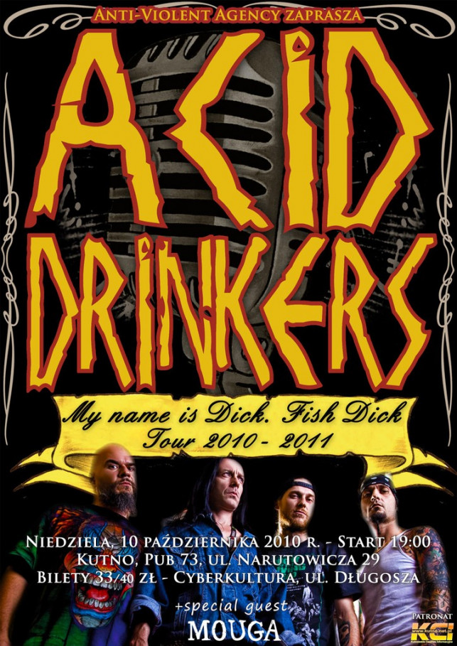 Koncert: Acid Drinkers, Mouga - Zdjęcie główne