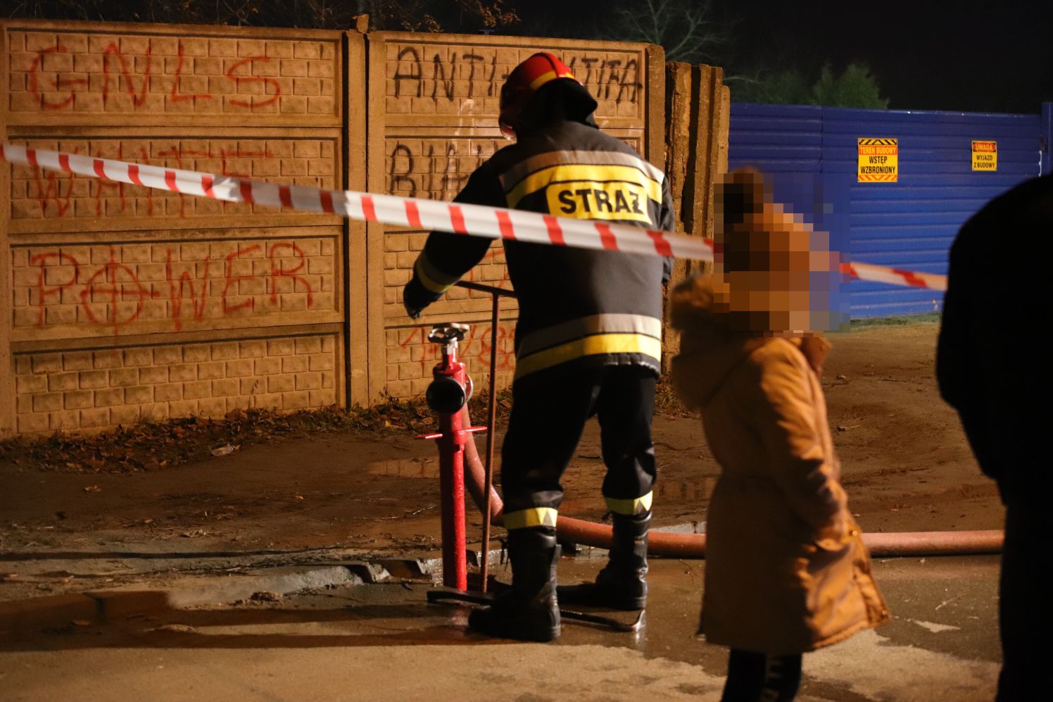 Do pożaru doszło przy ul. Granicznej w Kutnie.