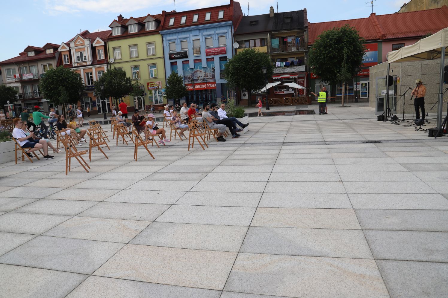 Na Placu Wolności w Kutnie odbył się koncert jazzowy