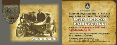 Wernisaż wystawy "Polski motocykl przedwojenny" - Zdjęcie główne