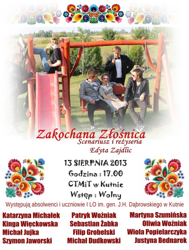 Spektakl "Zakochana złośnica" - Zdjęcie główne