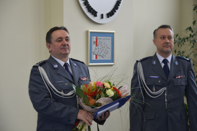 Komendant kutnowskiej policji na emeryturze. Tak wyglądał pożegnalny apel [WIDEO] - Zdjęcie główne
