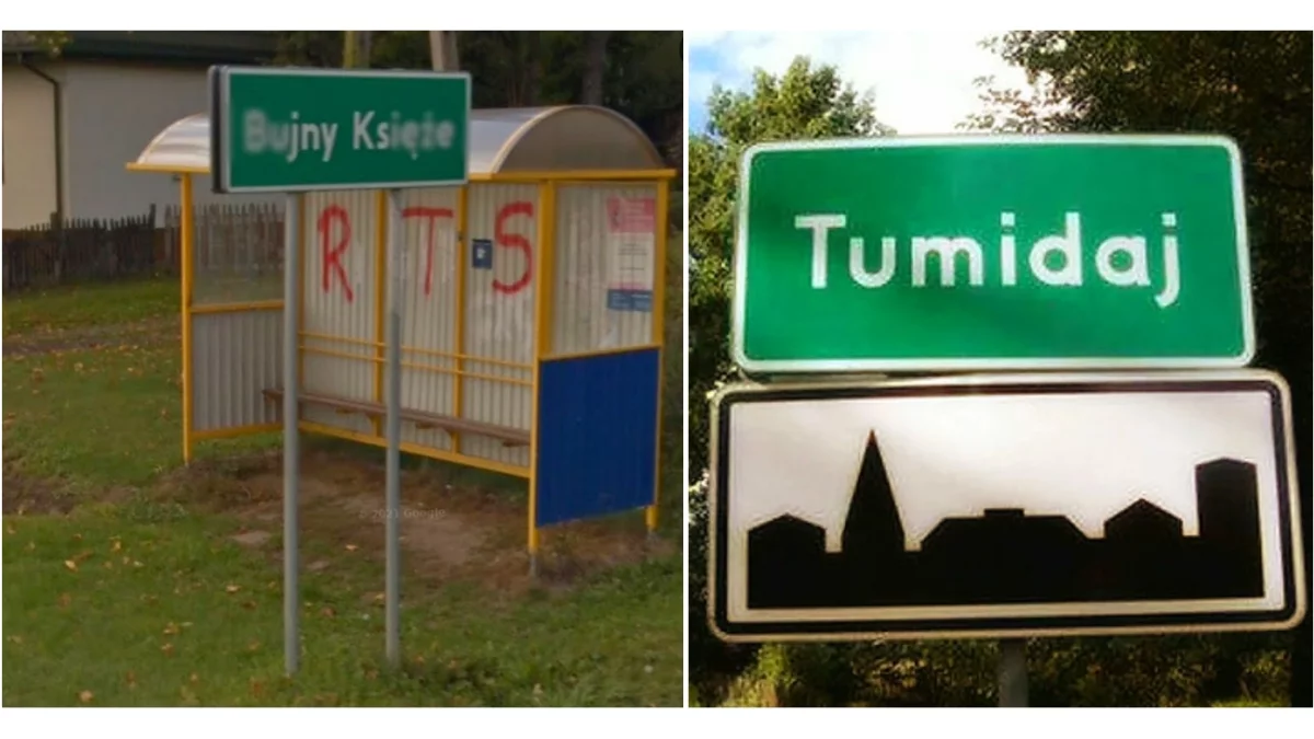 Najdziwniejsze nazwy wsi w woj. łódzkim. Aż trudno uwierzyć, iż naprawdę istnieją