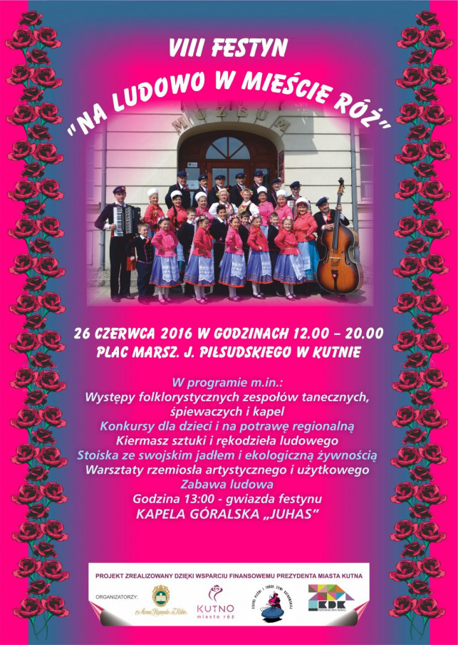 VIII Festyn "Na ludowo w mieście róż" - Zdjęcie główne