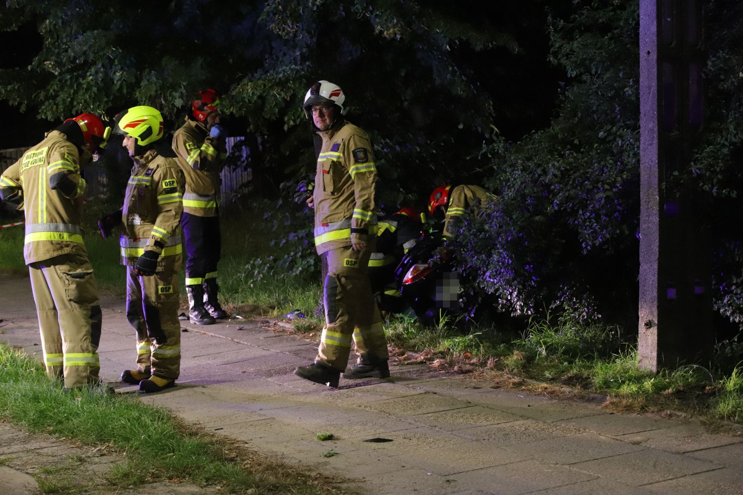 W Kutnie doszło do tragicznego wypadku z udziałem kierowcy skutera