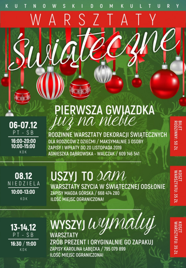 Warsztaty Wyszyj-wymaluj - Zdjęcie główne