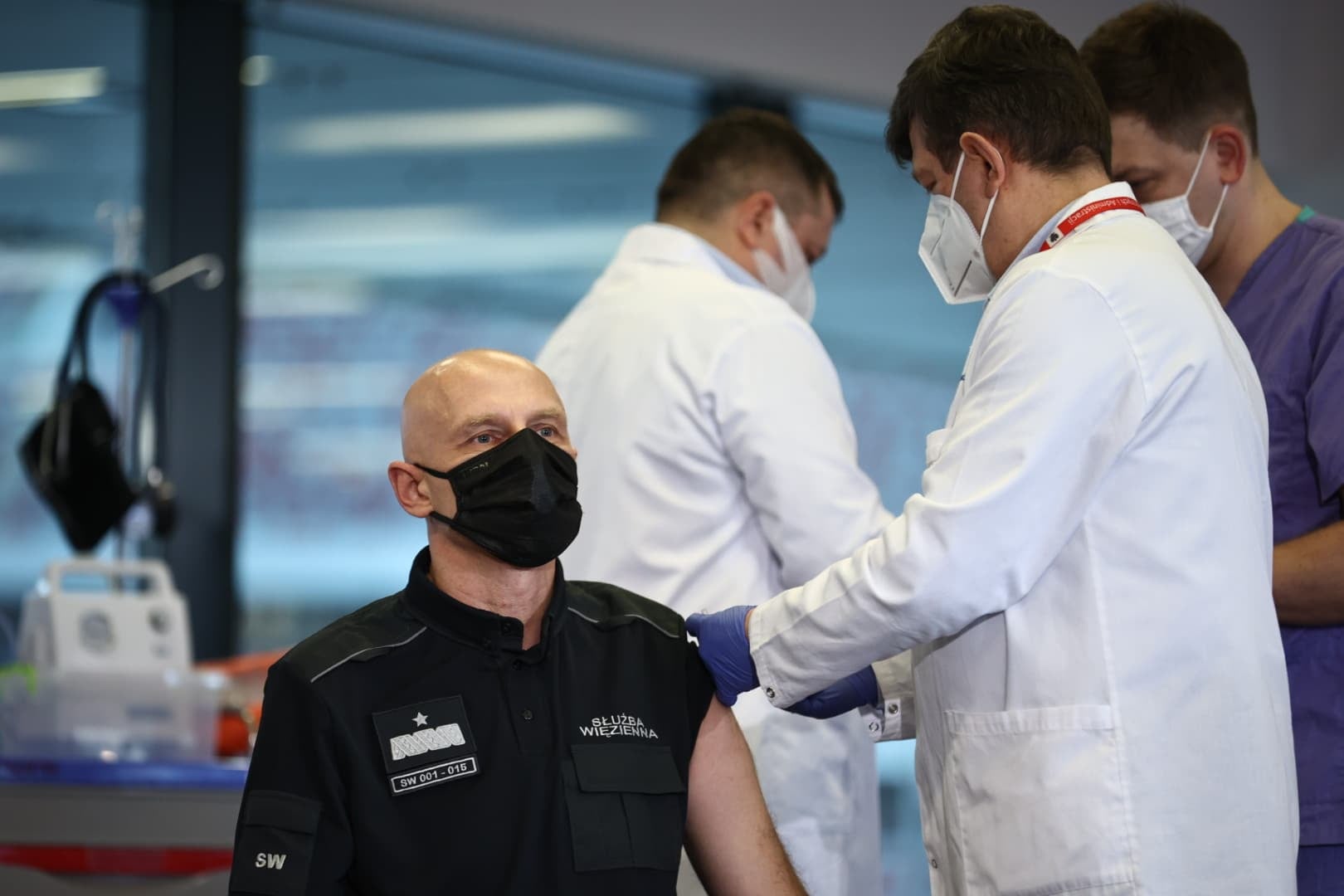 Dziś ruszyły szczepienia służb mundurowych