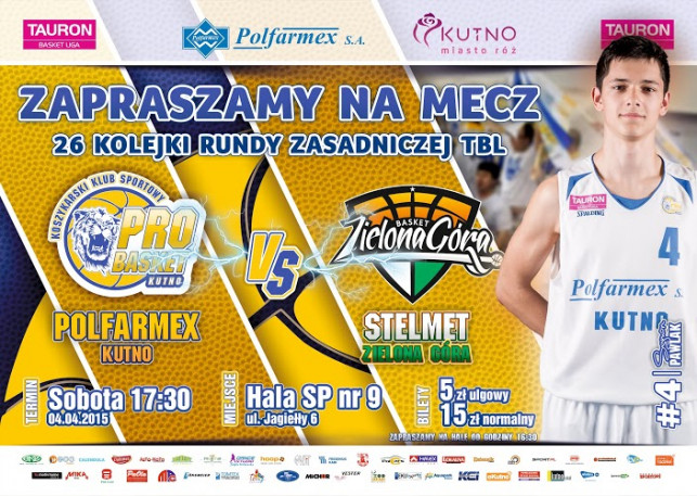 Polfarmex Kutno - Stelmet Zielona Góra - Zdjęcie główne