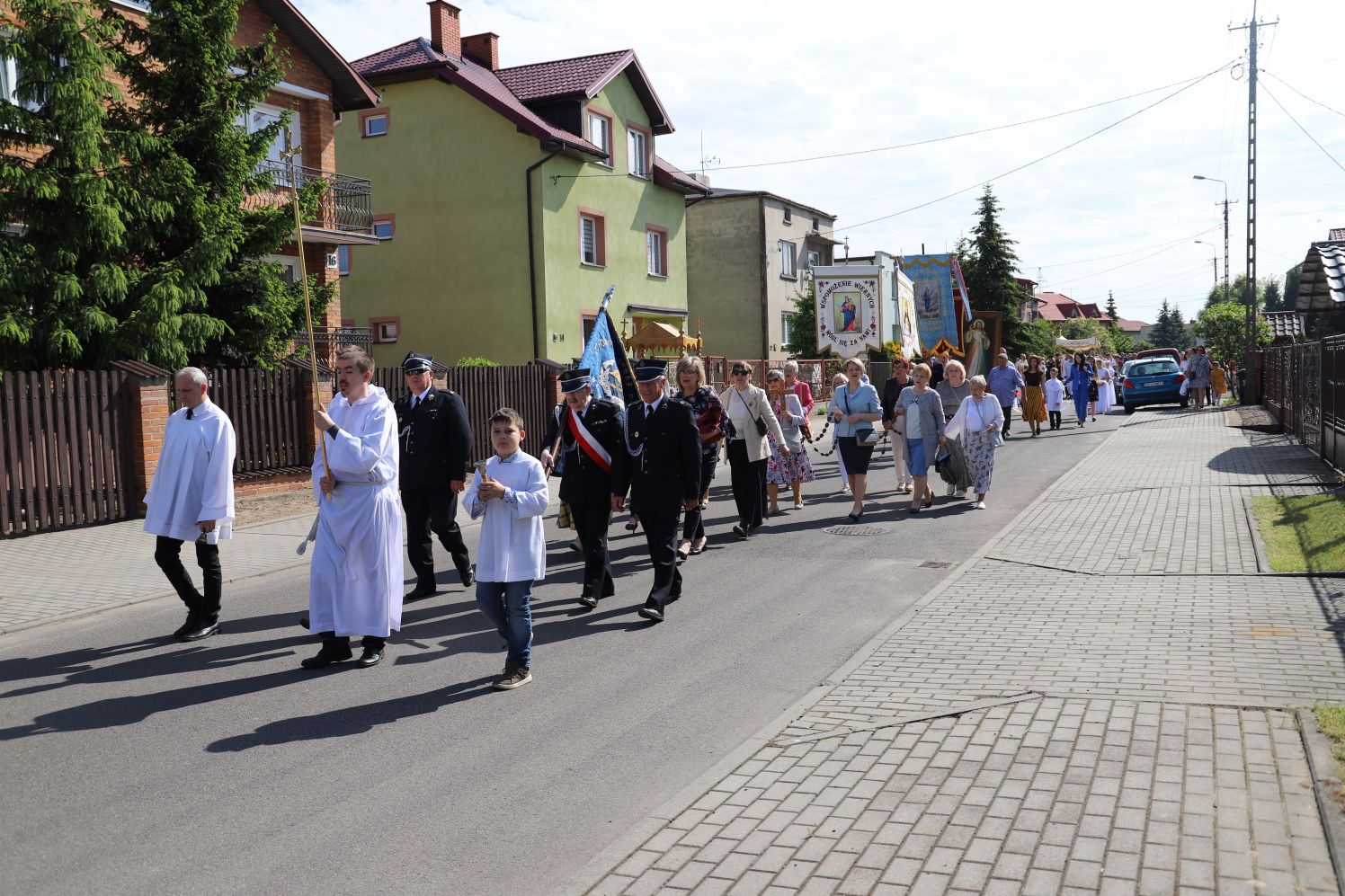 Ulicami kutnowskiego Dybowa przeszła procesja Bożego Ciała