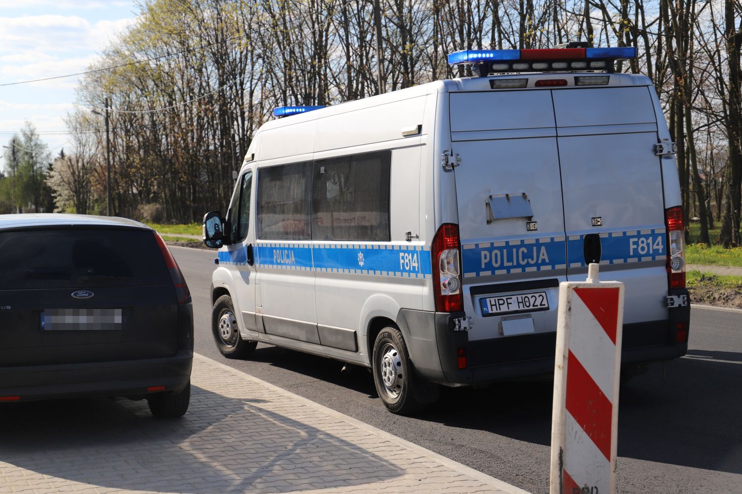 Sprawca wypadku w Kutnie trafił do szpitala