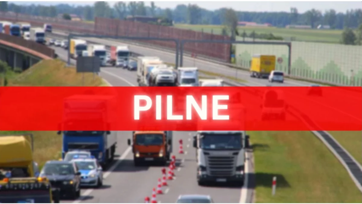 Uwaga, duże utrudnienia na autostradzie. Węzeł zamknięty przez kilka godzin