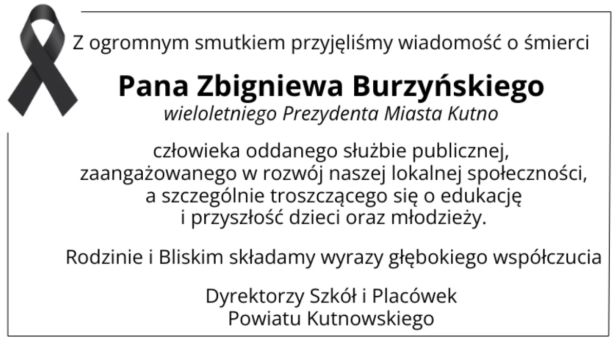 Kondolencje - Zdjęcie główne
