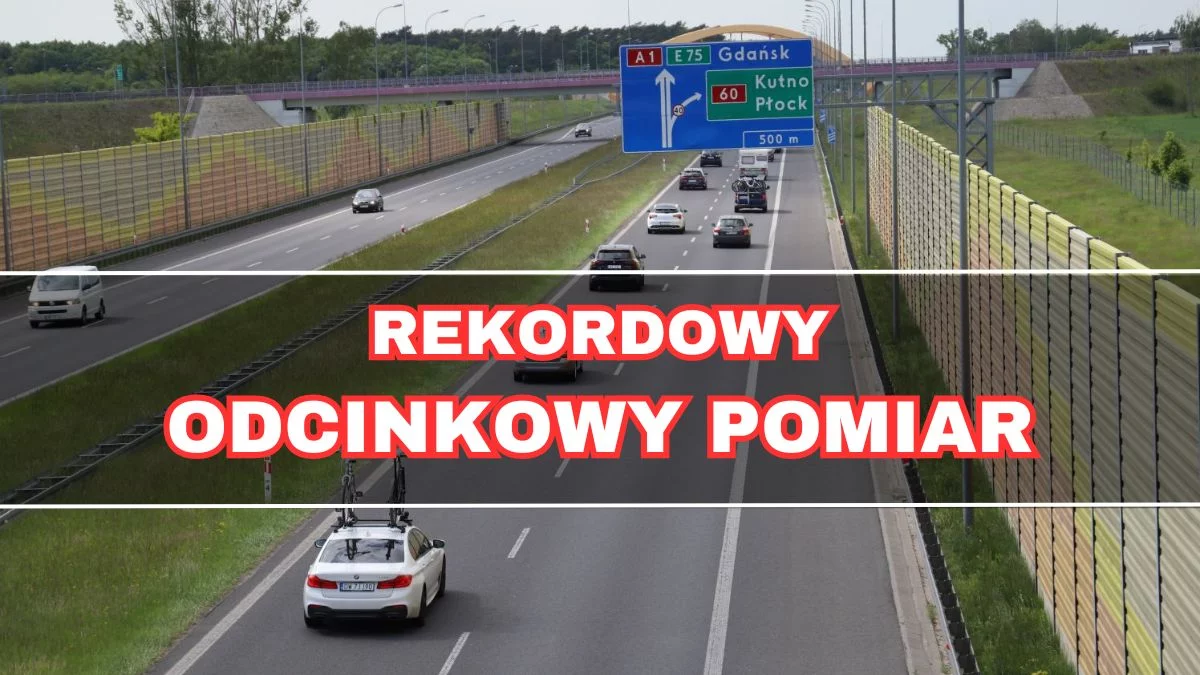 Uruchomili odcinkowy pomiar prędkości. Jest najdłuższy w Polsce