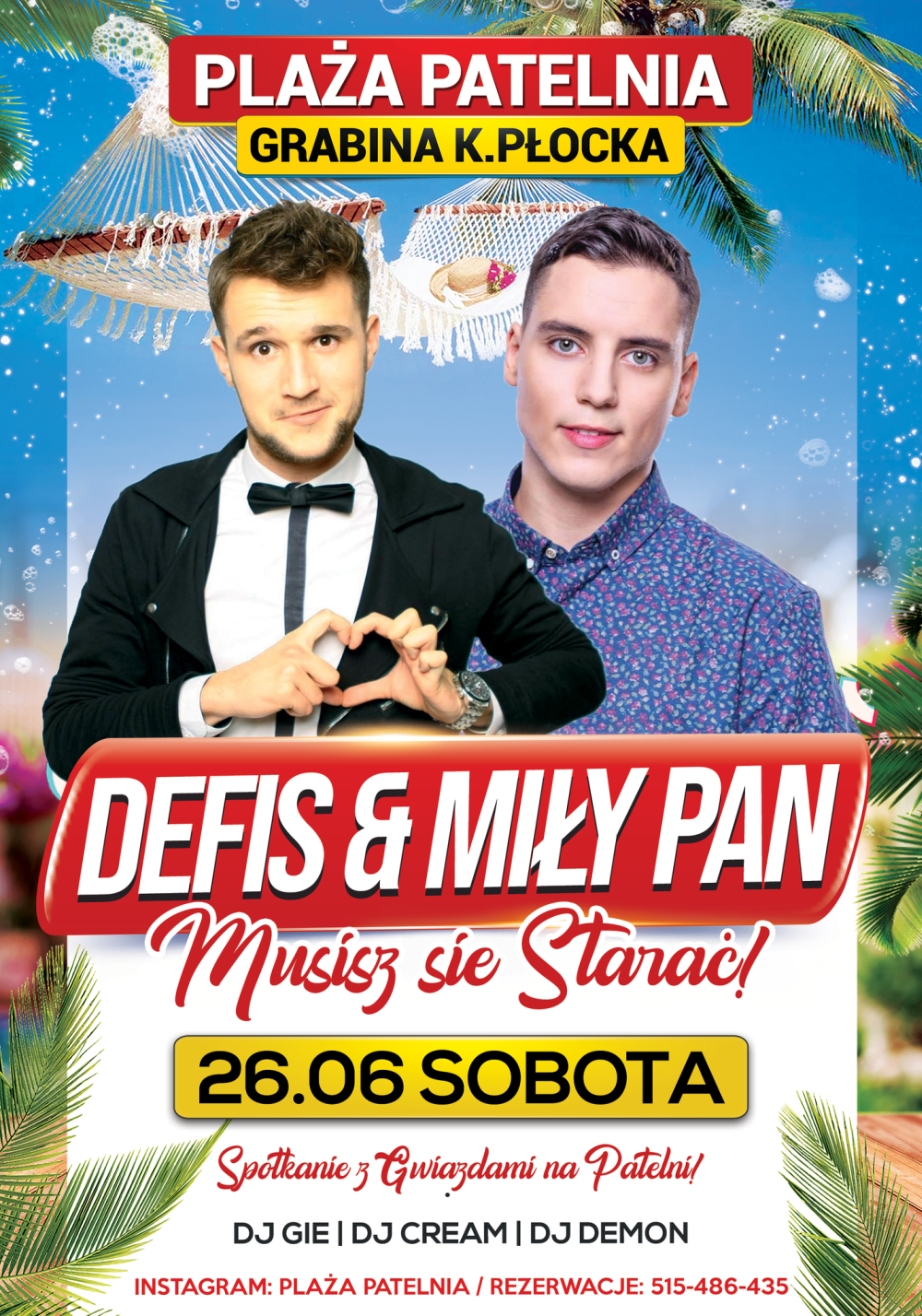 W sobotę na Plaży Patelnia zagrają gwiazdy disco