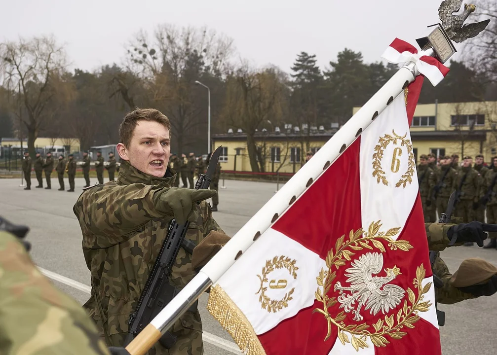 Przysięgę złożyło 30 terytorialsów z regionu łódzkiego