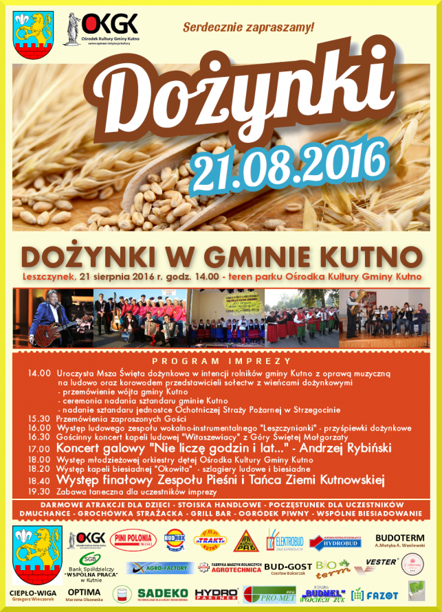 Dożynki w gminie Kutno - Zdjęcie główne