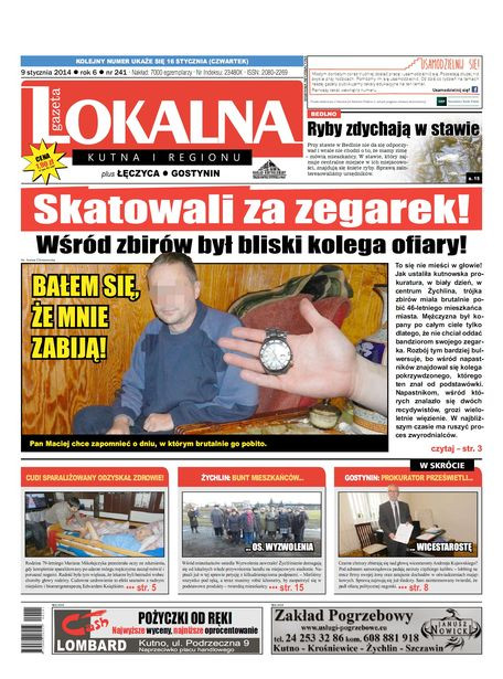 Czytaj nową Gazetę Lokalną! - Zdjęcie główne