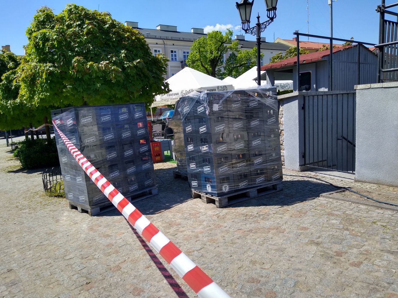 W centrum Kutna pojawiają się pierwsze ogródki gastronomiczne