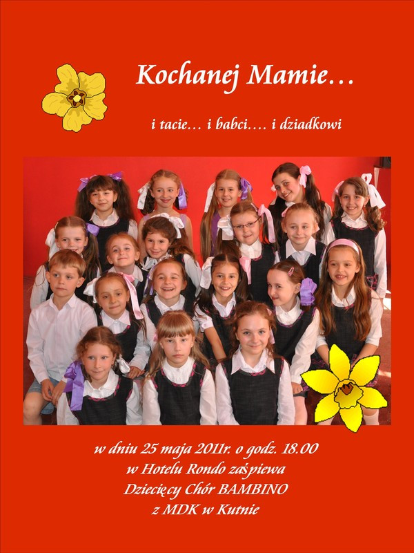 Koncert chóru dziecięcego Bambino - Zdjęcie główne