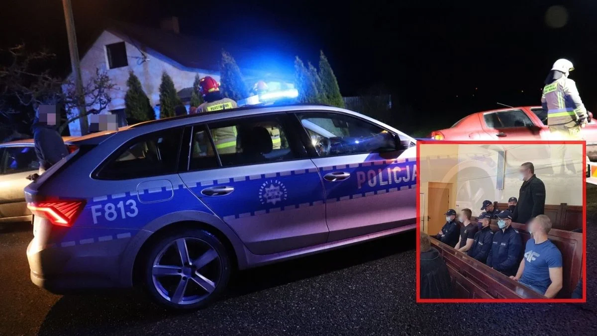 Zatrzymani na kutnowskim osiedlu, jeden to syn policjanta. Mieli brać udział w zabójstwie i zakopaniu 20-latka [ZDJĘCIA] - Zdjęcie główne