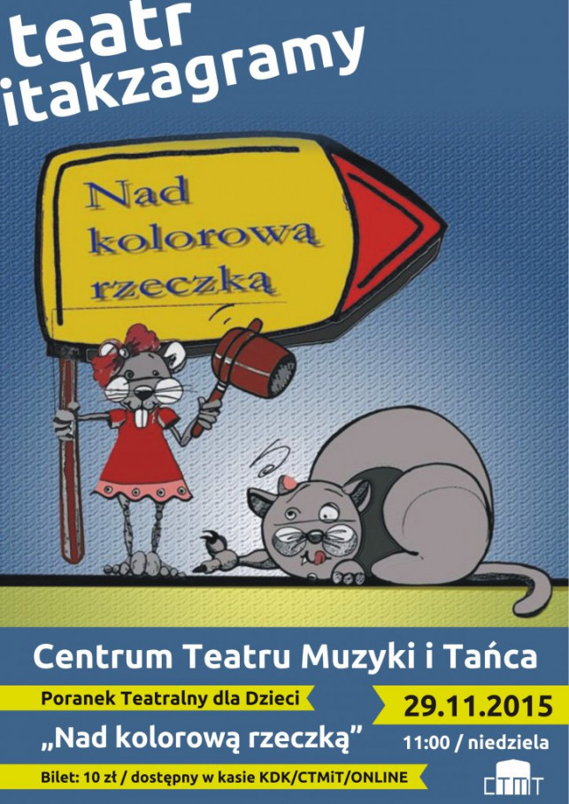 Nad kolorową rzeczką - spektakl dla dzieci - Zdjęcie główne