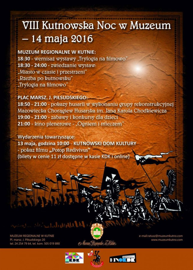 VIII Kutnowska Noc w Muzeum - Zdjęcie główne