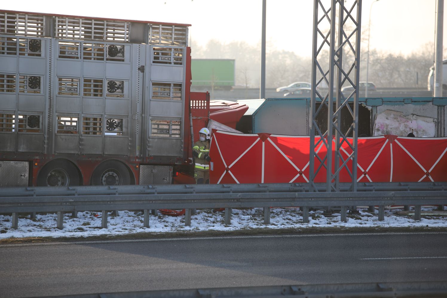 Do zdarzenia doszło na A1 pod Kutnem.