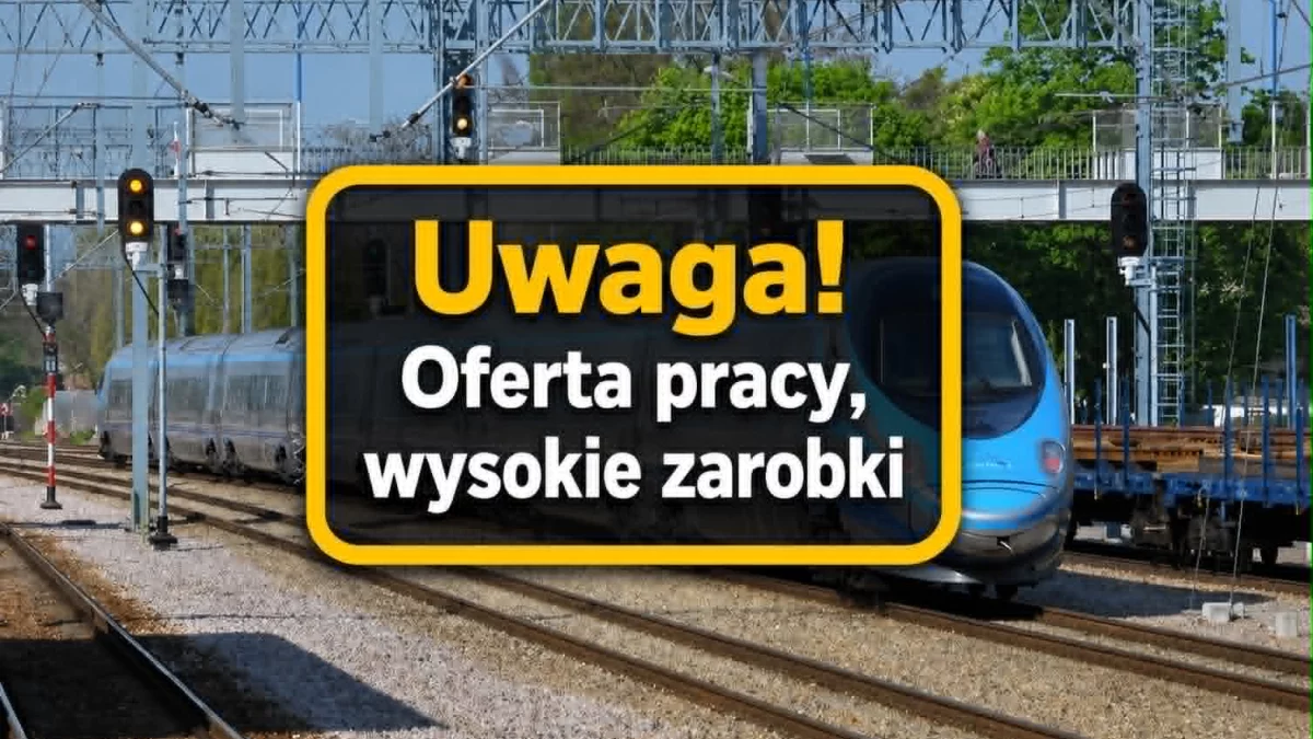 Oferta pracy w PKP. Wysokie zarobki i darmowe przejazdy, ale czasu w zgłoszenie jest niewiele
